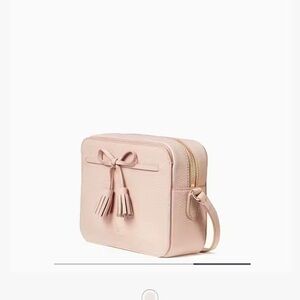 Kate Spade Hayes Street Arla  Pink Leather Crossbody Bag Valentine’s Day